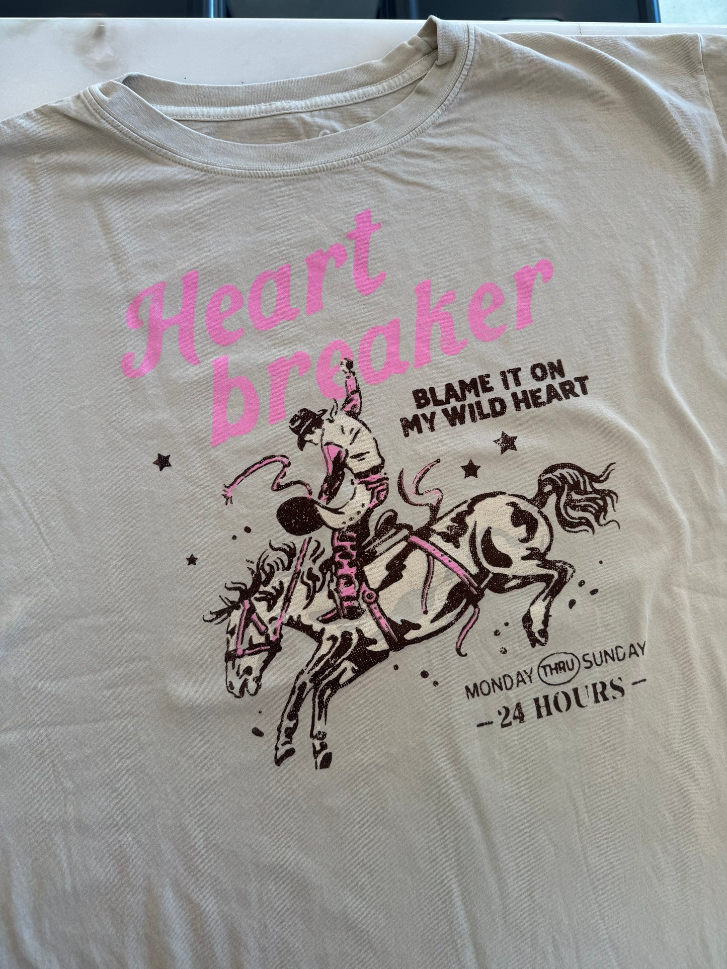 Heartbreaker graphic tee