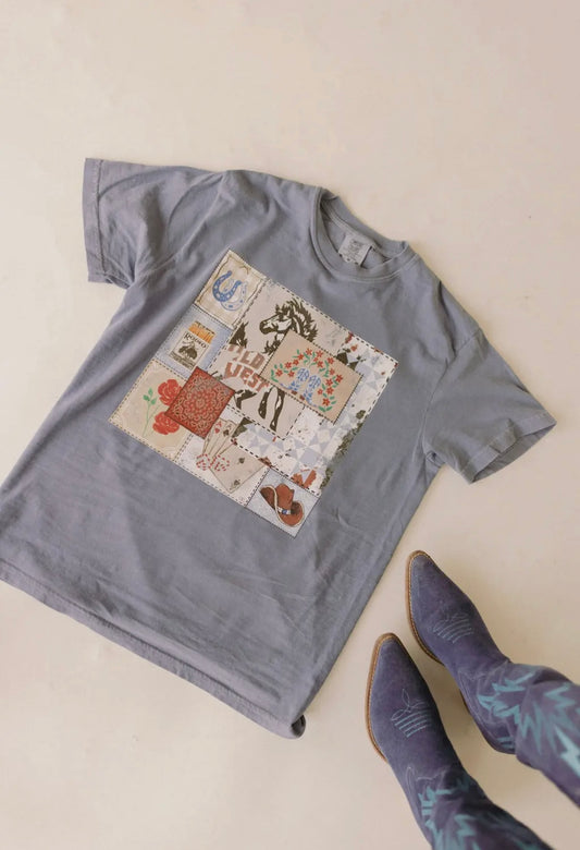 Patchwork Rodeo Graphic Tee