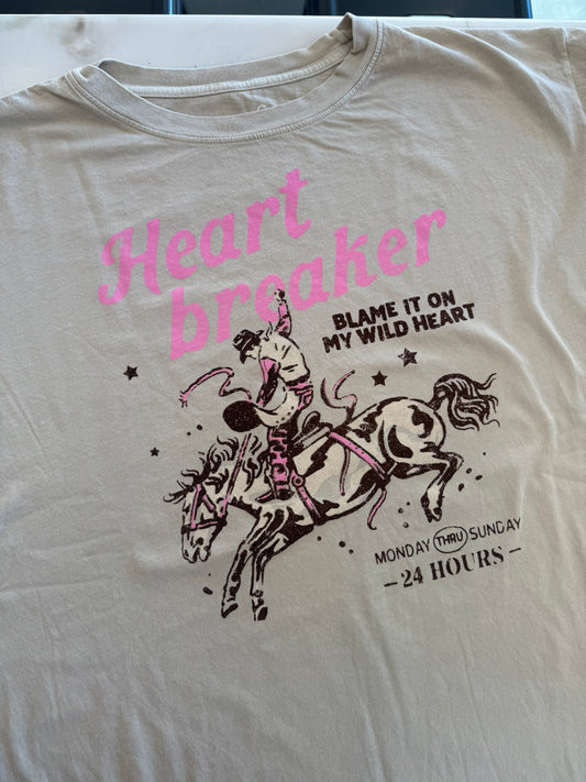 Heartbreaker graphic tee